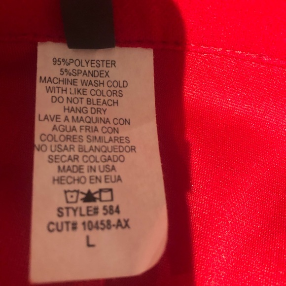 MOA large Red Blazer - Picture 10 of 13